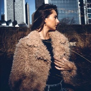 Romeo & Juliet Couture Fur Coat